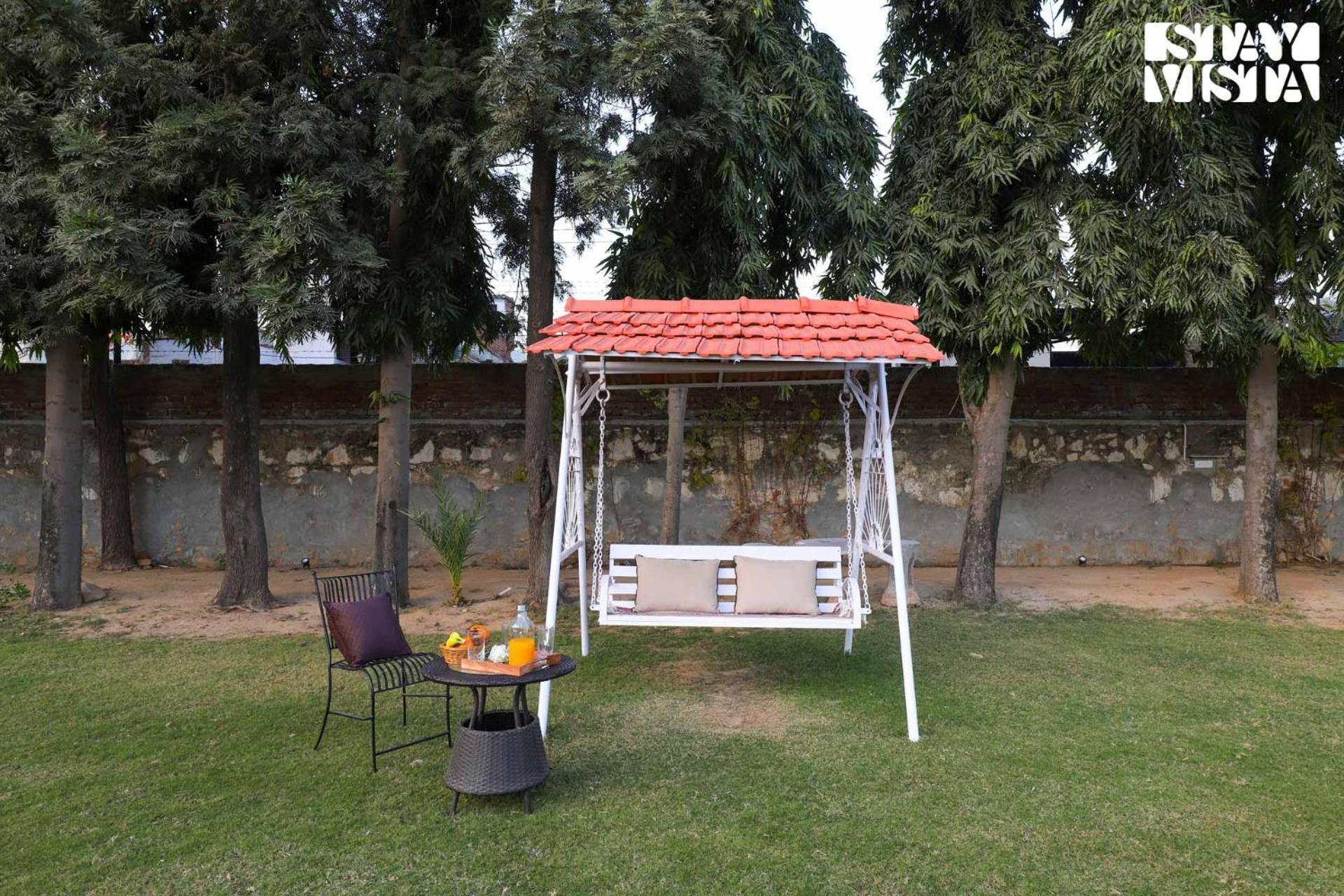 Stayvista'S Mystic Castle With Terrace, Swimming Pool, Lawn With Gazebo Jaipur Exterior foto